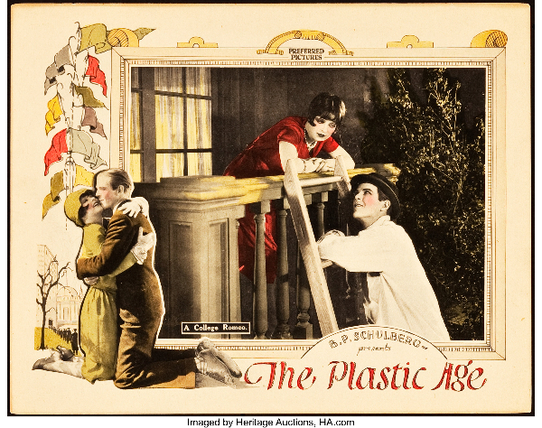 Movie poster for "The Plastic Age." Photo: HA.com