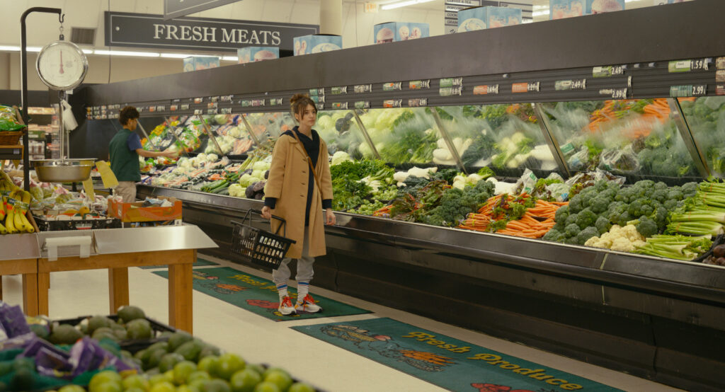 Fresh -- “FRESH” follows Noa (Daisy Edgar-Jones), who meets the alluring Steve (Sebastian Stan) at a grocery store and – given her frustration with dating apps – takes a chance and gives him her number. After their first date, Noa is smitten and accepts Steve’s invitation to a romantic weekend getaway. Only to find that her new paramour has been hiding some unusual appetites. Noa (Daisy Edgar-Jones), shown. (Courtesy of Searchlight Pictures.)
