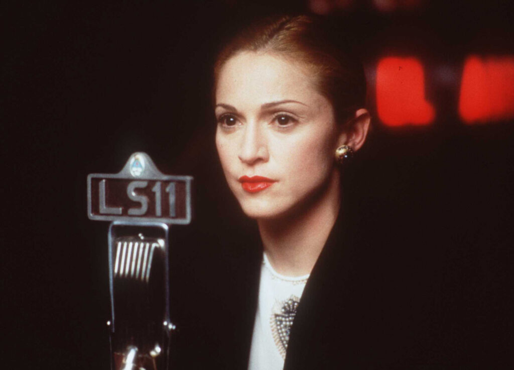E 371313 03: Madonna In The Movie "Evita", January 17, 1997. (Photo By Getty Images)