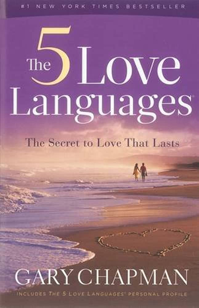 The 5 Love Languages book cover (one of the best-selling self-help books)