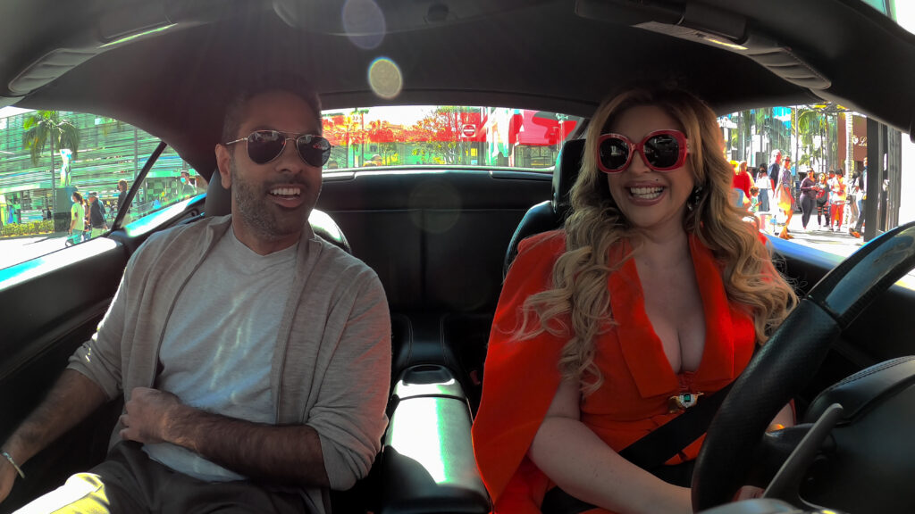 Ramit Sethi and Natalie in episode 1 of How To Get Rich. Courtesy of Netflix © 2023