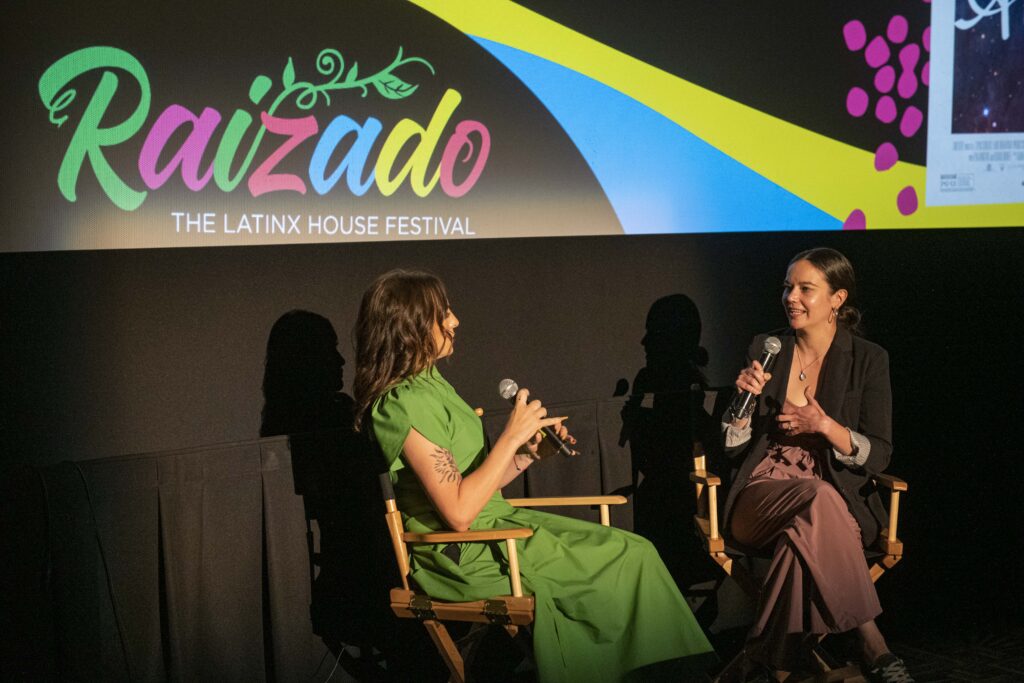 "Aristotle and Dante" writer and director Aitch Alberto in conversation with Cristina Escobar at Raizado Fest