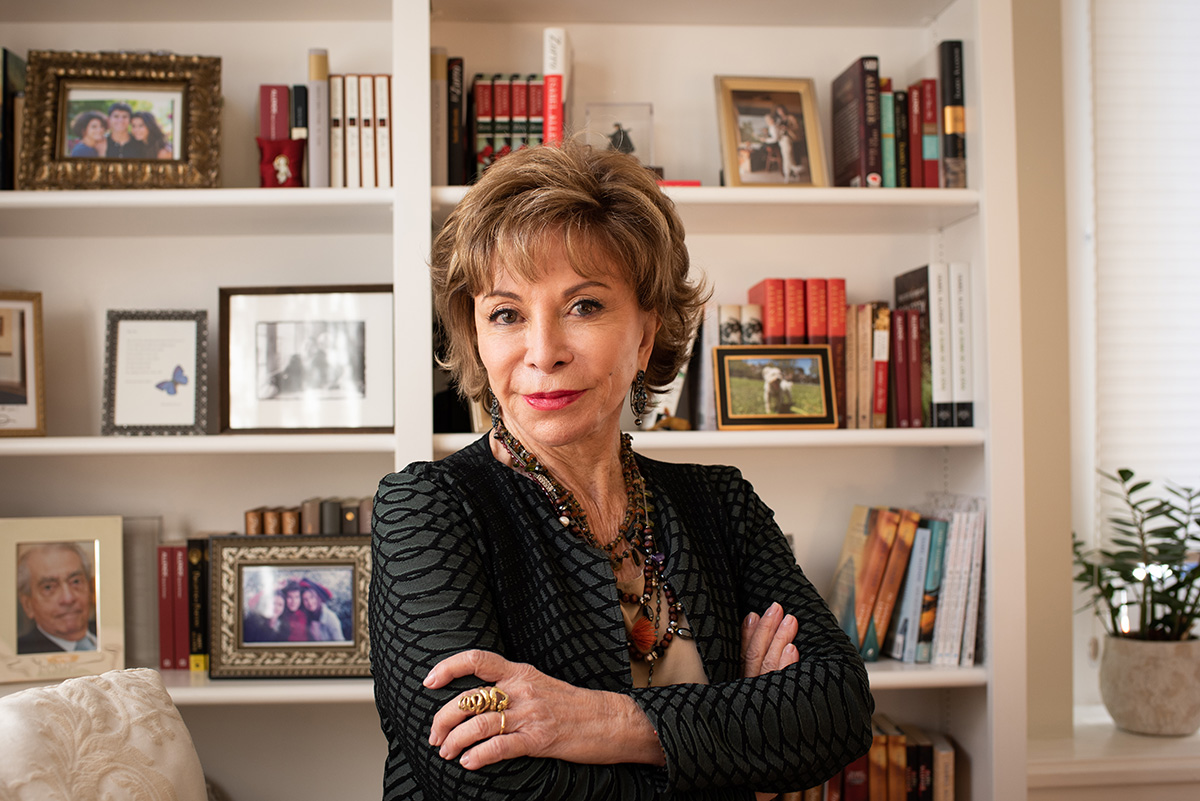 Isabel Allende in 2019. © Lori Barra
