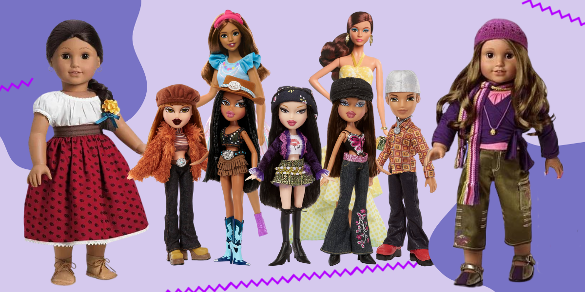 Diverse Doll collage