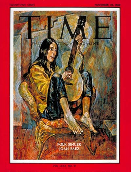 Joan Baez on the Cover of TIME
