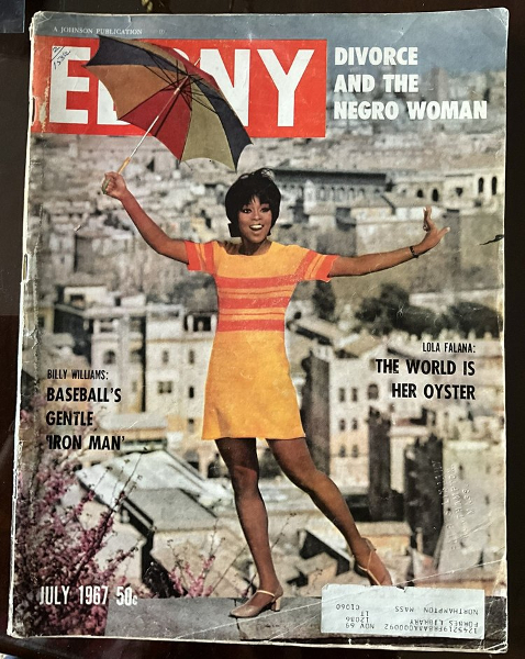 Lola Falana on the Cover of EBONY