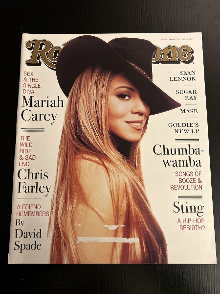 Latina Mariah Carey on the Cover of Rolling Stone Magazine