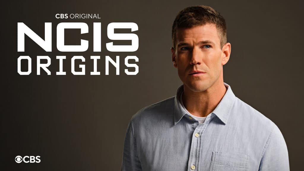 NCIS: ORIGINS follows a young Leroy Jethro Gibbs (Austin Stowell) in 1991, years prior to the events of NCIS, and is narrated by Mark Harmon. In the series, Gibbs starts his career as a newly minted special agent at the fledgling NCIS Camp Pendleton office where he forges his place on a gritty, ragtag team led by NCIS legend Mike Franks (Kyle Schmid).   NCIS: ORIGINS stars Austin Stowell as young Leroy Jethro Gibbs, Kyle Schmid as Mike Franks, Mariel Molino as Special Agent Lala Dominguez, Tyla Abercrumbie as Field Operation Support Officer Mary Jo Sullivan and Diany Rodriguez as Special Agent Vera Strickland. Flagship series star Mark Harmon will narrate and executive produce. In addition to Harmon, Sean Harmon, David J. North and Gina Lucita Monreal will executive produce, with North and Monreal co-writing the premiere episode and serving as co-showrunners. Niels Arden Oplev will executive produce and direct the pilot. The series is produced by CBS Studios.  ©2024 CBS Broadcasting, Inc. All Rights Reserved.