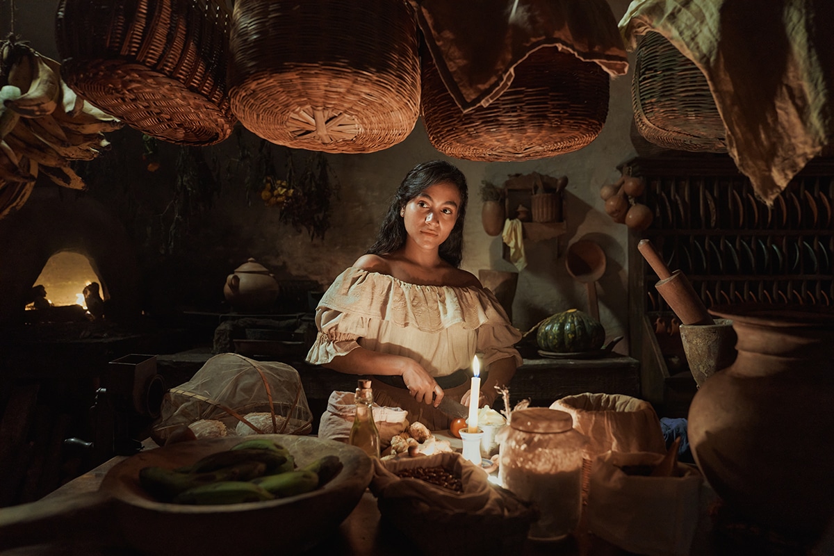 Cien Años de Soledad S1. Susana Morales as Úrsula Iguarán in Cien Años de Soledad. Cr. Mauro González /Netflix ©️2024