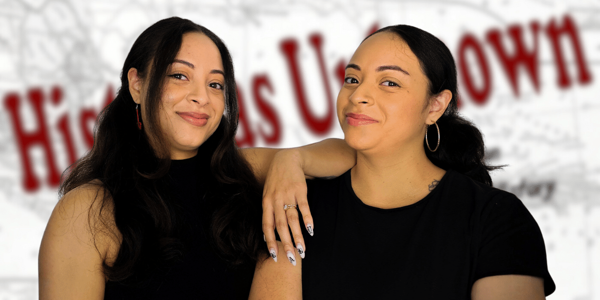 Cristina Lumague and Carmen Hernandez host "Historias Unknown"